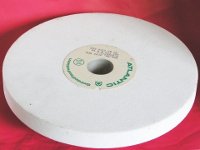 white aluminium oxide wheel