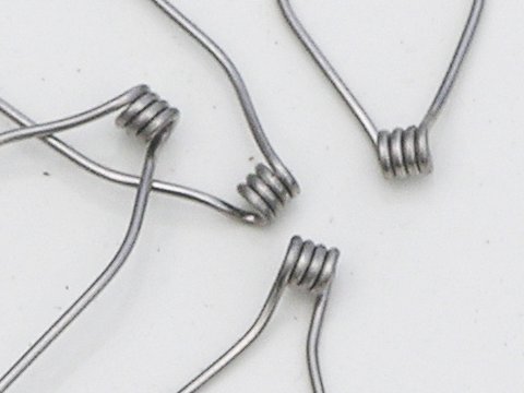 Pack of five 3mm coil points