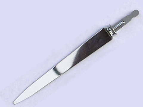 Paperknife blade (Stamped, stainless)