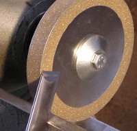 wheel with machined chuck recess