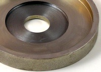 wheel with machined chuck recess
