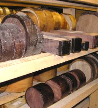 Various rosewood blanks